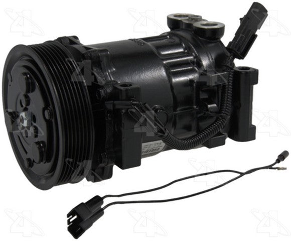 Four Seasons A/C Compressor P/N:57553 Fits: Dodge Dakota 01-94, Dodge Durango 01-98, Dodge Ram 1500 02-94, Dodge Ram 2500 02-94, Dodge Ram 3500 02-94, Dodge Ram 4000 02-95, Dodge Ramcharger 01-99, Dodge Ramcharger 96-94 - Image 1