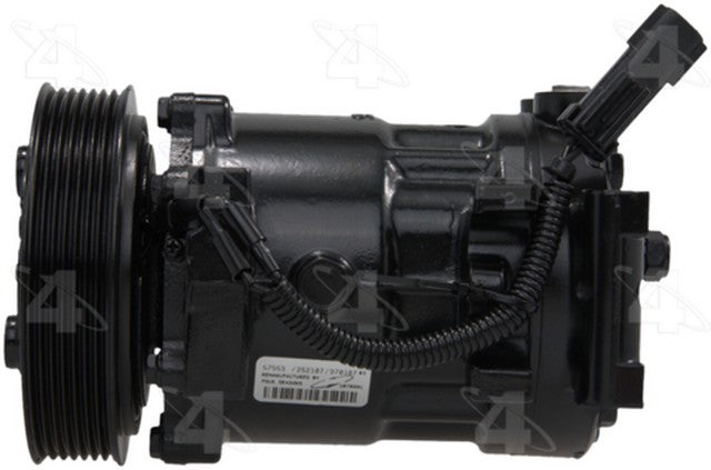 Four Seasons A/C Compressor P/N:57553 Fits: Dodge Dakota 01-94, Dodge Durango 01-98, Dodge Ram 1500 02-94, Dodge Ram 2500 02-94, Dodge Ram 3500 02-94, Dodge Ram 4000 02-95, Dodge Ramcharger 01-99, Dodge Ramcharger 96-94 - Image 7