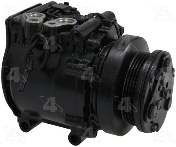 Four Seasons A/C Compressor P/N:57570 Fits: Honda Civic 91-87, Honda Crx 91-88, Honda Wagovan 1987 - Image 1