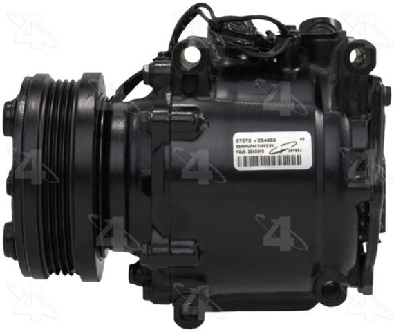Four Seasons A/C Compressor P/N:57572 Fits: Honda Civic 93-92, Honda Civic Del Sol 1993 - Image 5