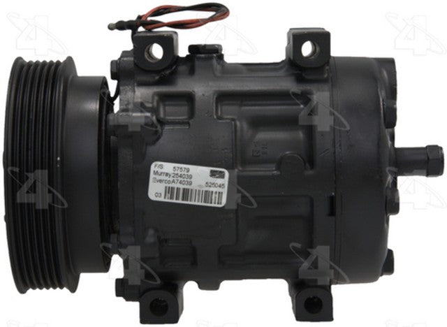 Four Seasons A/C Compressor P/N:57579 Fits: Ford Escort 94-91, Mercury Tracer 94-91 - Image 7