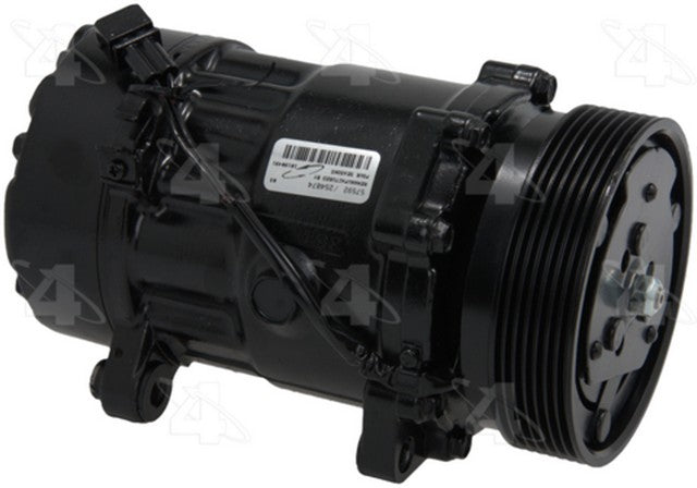 Four Seasons A/C Compressor P/N:57592 Fits: Seat Alhambra 08-02, Volkswagen Corrado 94-92, Volkswagen Golf 99-92, Volkswagen Jetta 99-94, Volkswagen Passat 97-91 - Image 1