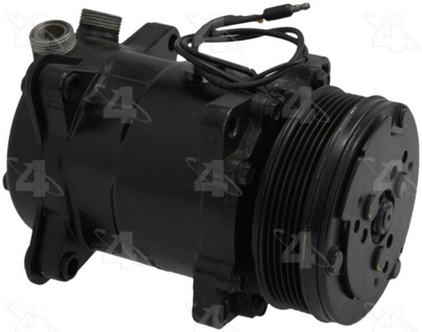 Four Seasons A/C Compressor P/N:57658 Fits: American Motors Amx, American Motors Concord, American Motors Eagle, American Motors Spirit, Jeep Cherokee, Jeep Comanche, Jeep Grand Wagoneer, Jeep J10, Jeep Wagoneer - Image 1