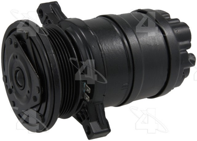 Four Seasons A/C Compressor P/N:57663 Fits: Cadillac Allante 88-87, Cadillac Commercial Chassis 1985, Cadillac Deville 88-85, Cadillac Eldorado 88-86, Cadillac Fleetwood 1985, Cadillac Fleetwood 88-87, Cadillac Seville 88-86 - Image 1