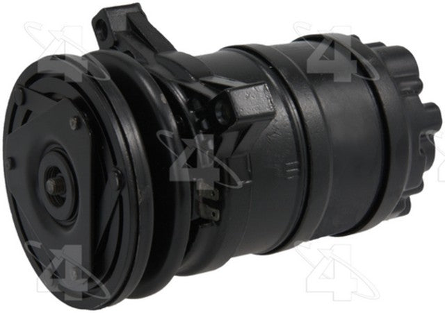 Four Seasons A/C Compressor P/N:57665 Fits: Buick Century, Buick Skylark, Chevrolet Blazer, Chevrolet C10, Chevrolet C10 Suburban, Chevrolet C1500, Chevrolet C20, Chevrolet C20 Suburban, Chevrolet C2500, Chevrolet C30 - Image 1