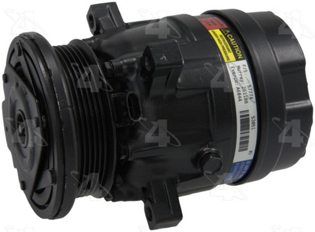 Four Seasons A/C Compressor P/N:57774 Fits: Buick Century, Buick Regal, Chevrolet Celebrity, Chevrolet Lumina, Chevrolet Lumina Apv, Oldsmobile Cutlass, Oldsmobile Cutlass Ciera, Oldsmobile Cutlass Cruiser, Oldsmobile Cutlass Supreme - Image 1