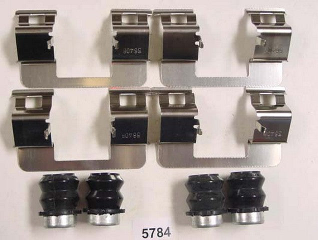 Better Brake Parts Disc Brake Hardware Kit P/N:5784K Fits: Cadillac Escalade, Cadillac Escalade Esv, Cadillac Escalade Ext, Chevrolet Avalanche, Chevrolet Silverado 1500, Chevrolet Silverado 1500 Classic, Chevrolet Suburban 1500, Chevrolet Tahoe - Image 1