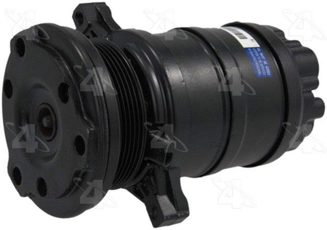 Four Seasons A/C Compressor P/N:57863 Fits: Cadillac Allante 91-89, Cadillac Commercial Chassis 91-89, Cadillac Deville 91-89, Cadillac Eldorado 91-89, Cadillac Fleetwood 91-89, Cadillac Seville 91-89 - Image 1