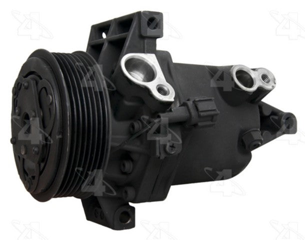 Four Seasons A/C Compressor P/N:57892 Fits: Nissan Juke 14-12, Nissan March 19-12, Nissan Note 17-14, Nissan Tiida 18-13, Nissan Versa 19-11, Nissan Versa Note 19-14 - Image 1