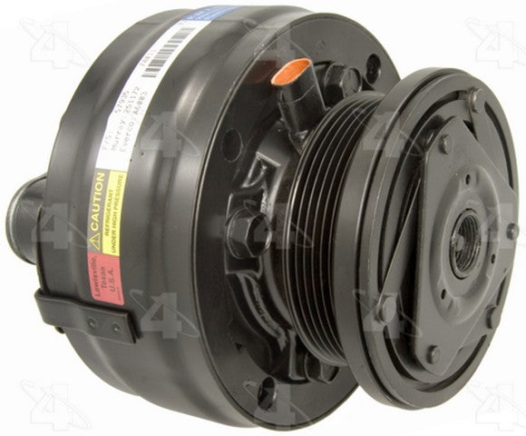 Four Seasons A/C Compressor P/N:57935 Fits: Buick Commercial Chassis, Buick Roadmaster, Chevrolet Caprice, Chevrolet Commercial Chassis, Chevrolet S10, Chevrolet S10 Blazer, GMC Jimmy, GMC Sonoma, GMC Typhoon, Oldsmobile Bravada - Image 1