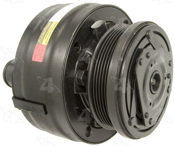 Four Seasons A/C Compressor P/N:57941 Fits: Cadillac Brougham 92-90, Cadillac Commercial Chassis 1992, Chevrolet Camaro 92-90, Chevrolet Caprice 90-89, Chevrolet S10 93-92, GMC Sonoma 93-92, Pontiac Firebird 92-89 - Image 1