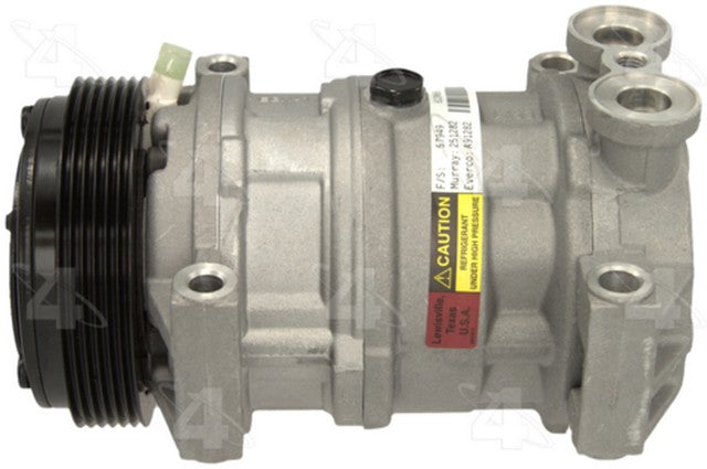 Four Seasons A/C Compressor P/N:57949 Fits: Chevrolet Astro 05-96, GMC Safari 05-96 - Image 3