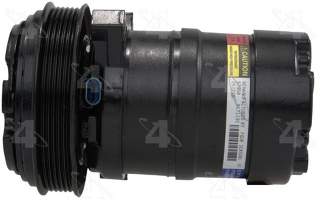 Four Seasons A/C Compressor P/N:57958 Fits: Buick Lesabre, Buick Park Avenue, Buick Regal, Chevrolet Lumina Apv, Chevrolet Lumina Van, Oldsmobile 88, Oldsmobile 98, Oldsmobile Silhouette, Pontiac Bonneville, Pontiac Trans Sport - Image 3