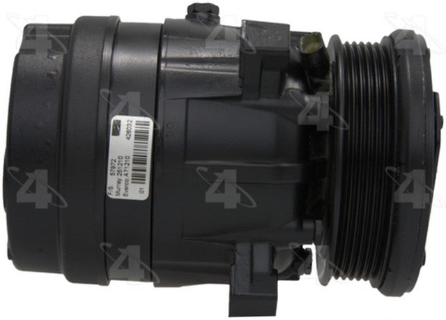 Four Seasons A/C Compressor P/N:57972 Fits: Chevrolet Lumina Apv 95-93, Oldsmobile Silhouette 94-93, Pontiac Trans Sport 95-93 - Image 2