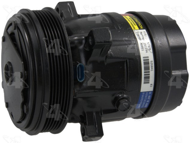 Four Seasons A/C Compressor P/N:57975 Fits: Buick Skylark 93-92, Oldsmobile Achieva 93-92, Pontiac Grand Am 93-92 - Image 1