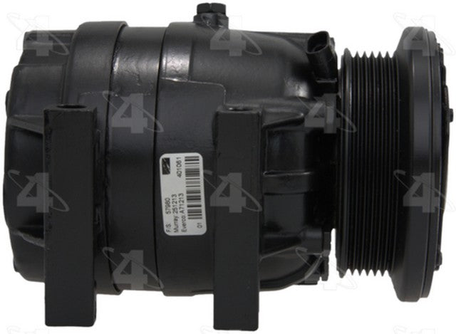 Four Seasons A/C Compressor P/N:57980 Fits: Buick Skylark 98-94, Chevrolet Beretta 96-94, Chevrolet Corsica 96-94, Oldsmobile Achieva 98-94, Pontiac Grand Am 98-94 - Image 2