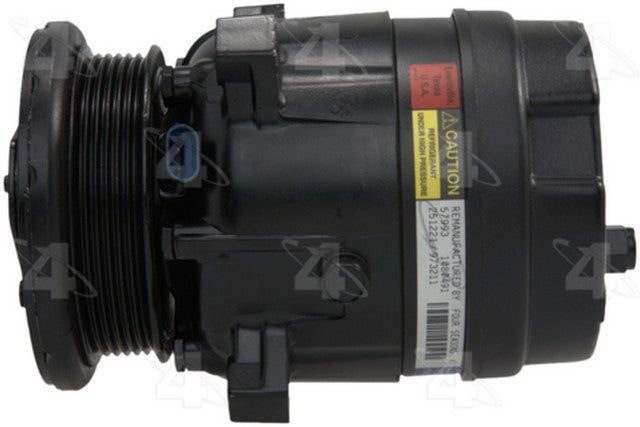 Four Seasons A/C Compressor P/N:57993 Fits: Buick Century, Buick Regal, Chevrolet Lumina, Chevrolet Lumina Apv, Chevrolet Monte Carlo, Chevrolet S10, GMC Sonoma, Isuzu Hombre, Oldsmobile Cutlass, Oldsmobile Cutlass Ciera - Image 4