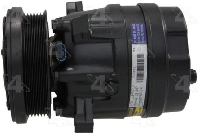 Four Seasons A/C Compressor P/N:57997 Fits: Chevrolet Cavalier 94-93, Pontiac Sunbird 1994 - Image 3