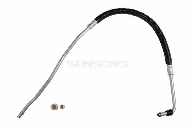 Sunsong Engine Oil Cooler Hose Assembly P/N:5801001 Fits: Chevrolet Blazer, Chevrolet K1500, Chevrolet K1500 Suburban, Chevrolet K2500, Chevrolet K2500 Suburban, Chevrolet K3500, Chevrolet Tahoe, GMC K1500, GMC K1500 Suburban, GMC K2500 - Image 1