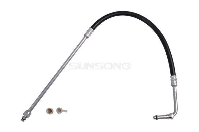 Sunsong Engine Oil Cooler Hose Assembly P/N:5801004 Fits: Chevrolet Blazer, Chevrolet K10, Chevrolet K10 Suburban, Chevrolet K20, Chevrolet K20 Suburban, Chevrolet K30, Chevrolet K5 Blazer, Chevrolet V10, Chevrolet V10 Suburban, Chevrolet V1500 Suburban - Image 1