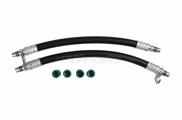 Sunsong Engine Oil Cooler Hose Assembly P/N:5801011 Fits: Ford Crown Victoria 11-96, Lincoln Town Car 11-96, Mercury Grand Marquis 11-96, Mercury Marauder 04-03 - Image 1