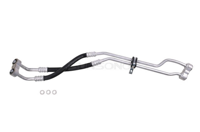 Sunsong Engine Oil Cooler Hose Assembly P/N:5801012 Fits: Chevrolet Blazer 05-96, Chevrolet S10 04-96, GMC Jimmy 05-96, Oldsmobile Bravada 01-96 - Image 1