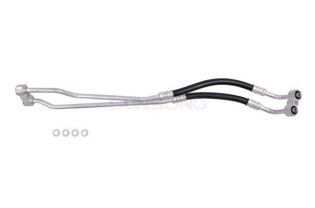 Sunsong Engine Oil Cooler Hose Assembly P/N:5801013 Fits: Chevrolet Blazer 1995, Chevrolet S10 95-94, GMC Jimmy 1995, GMC Sonoma 95-94 - Image 1