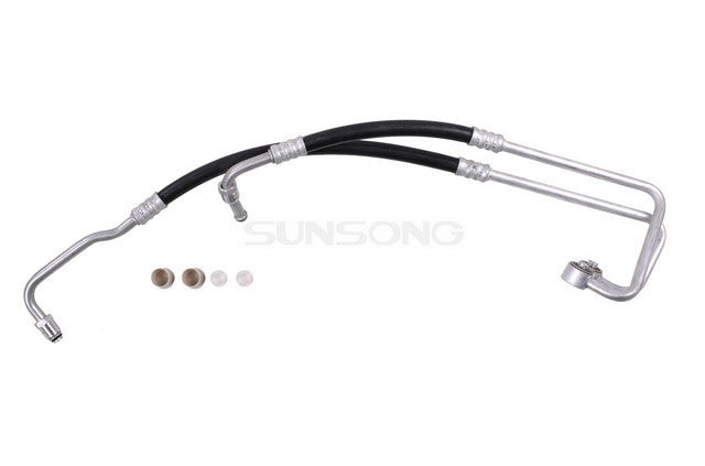 Sunsong Engine Oil Cooler Hose Assembly P/N:5801014 Fits: Chevrolet Blazer 1995, Chevrolet S10 95-94, GMC Jimmy 1995, GMC Sonoma 95-94 - Image 1