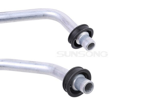 Sunsong Engine Oil Cooler Hose Assembly P/N:5801032 Fits: Cadillac Escalade, Cadillac Escalade Esv, Cadillac Escalade Ext, Cadillac Srx, Chevrolet Avalanche, Chevrolet Silverado 1500, Chevrolet Silverado 2500 Hd, Chevrolet Silverado 3500 Hd - Image 2