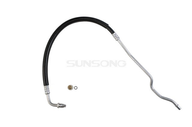 Sunsong Engine Oil Cooler Hose Assembly P/N:5801043 Fits: Chevrolet C1500 95-94, Chevrolet C2500 95-94, Chevrolet K1500 95-94, Chevrolet K2500 95-94, GMC C1500 95-94, GMC C2500 95-94, GMC K1500 95-94, GMC K2500 95-94 - Image 1