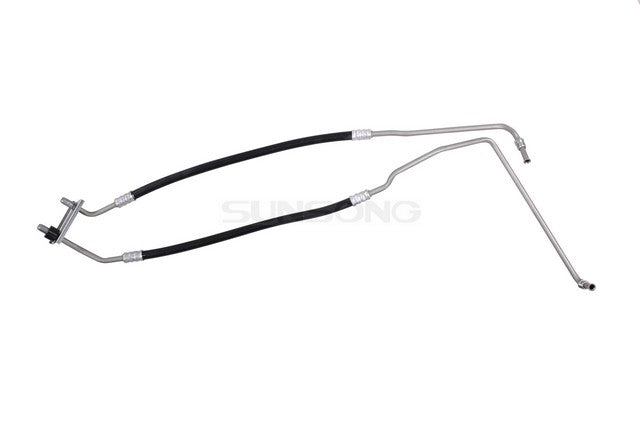 Sunsong Automatic Transmission Oil Cooler Hose Assembly P/N:5801058 Fits: Chevrolet Malibu 03-97, Oldsmobile Alero 04-99, Oldsmobile Cutlass 99-97, Oldsmobile Cutlass Supreme 1997, Pontiac Grand Am 05-99 - Image 1