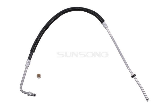 Sunsong Engine Oil Cooler Hose Assembly P/N:5801086 Fits: Chevrolet C1500, Chevrolet C1500 Suburban, Chevrolet C2500, Chevrolet C2500 Suburban, Chevrolet C3500, Chevrolet Tahoe, GMC C1500, GMC C1500 Suburban, GMC C2500, GMC C2500 Suburban - Image 1