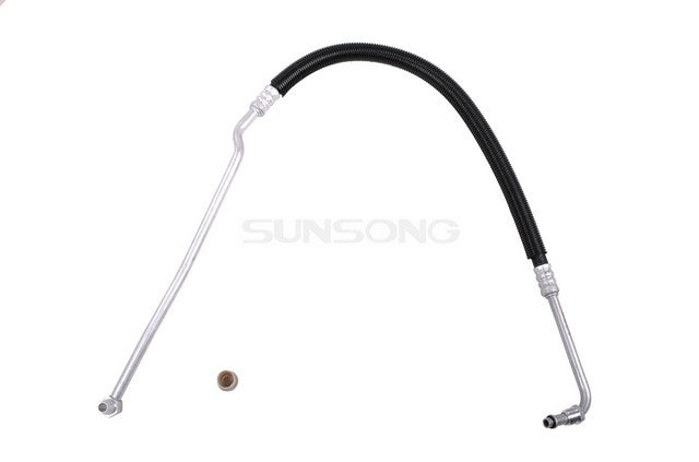 Sunsong Engine Oil Cooler Hose Assembly P/N:5801102 Fits: Chevrolet C1500, Chevrolet C2500, Chevrolet C2500 Suburban, Chevrolet C3500, Chevrolet C3500hd, Chevrolet K2500 Suburban, GMC C2500, GMC C2500 Suburban, GMC C3500, GMC C3500hd, GMC K2500 Suburban - Image 1