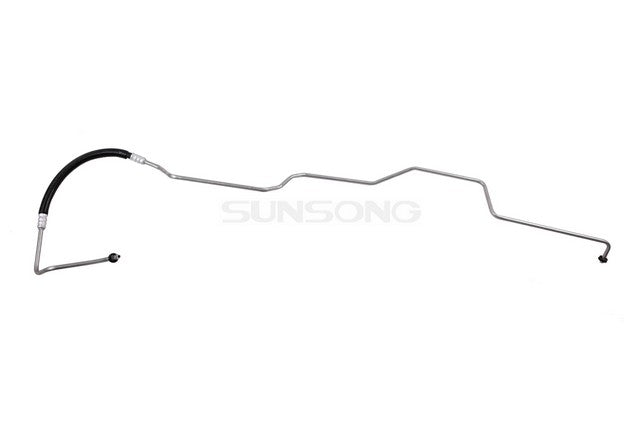 Sunsong Automatic Transmission Oil Cooler Hose Assembly P/N:5801163 Fits: Chevrolet C1500 Suburban, Chevrolet C2500, Chevrolet C2500 Suburban, Chevrolet C3500, Chevrolet K1500 Suburban, Chevrolet K2500, Chevrolet K2500 Suburban, Chevrolet K3500 - Image 1