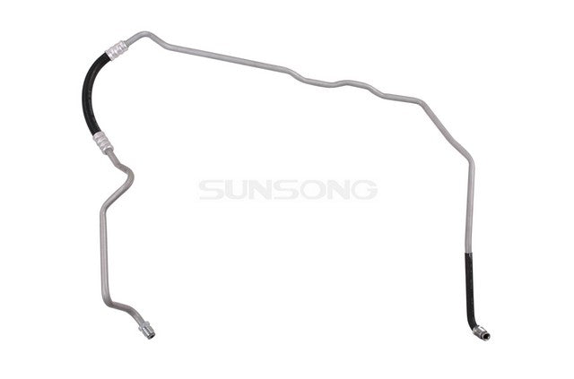 Sunsong Automatic Transmission Oil Cooler Hose Assembly P/N:5801172 Fits: Buick Lesabre 95-93, Buick Lesabre 99-97, Buick Park Avenue 95-93, Oldsmobile 88 95-93, Oldsmobile 88 99-97, Oldsmobile 98 95-94, Pontiac Bonneville 95-94, Pontiac Bonneville 99-97 - Image 1