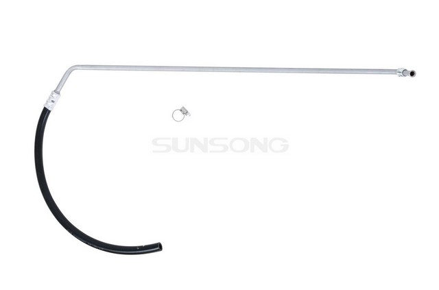 Sunsong Automatic Transmission Oil Cooler Hose Assembly P/N:5801226 Fits: Ford Excursion 01-00, Ford F-250 Super Duty 01-99, Ford F-350 Super Duty 01-99, Ford F-450 Super Duty 01-99, Ford F-550 Super Duty 01-99 - Image 1