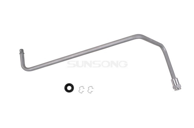 Sunsong Automatic Transmission Oil Cooler Hose Assembly P/N:5801245 Fits: Buick Rainier, Chevrolet Trailblazer, Chevrolet Trailblazer Ext, GMC Envoy, GMC Envoy Xl, GMC Envoy Xuv, Isuzu Ascender, Oldsmobile Bravada, Saab 9-7x - Image 1