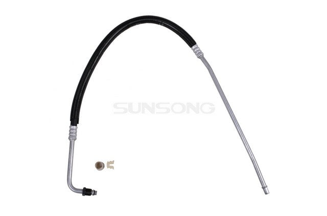 Sunsong Engine Oil Cooler Hose Assembly P/N:5801248 Fits: Chevrolet Blazer, Chevrolet K1500, Chevrolet K1500 Suburban, Chevrolet K2500, Chevrolet K2500 Suburban, Chevrolet K3500, Chevrolet Tahoe, GMC K1500, GMC K1500 Suburban, GMC K2500 - Image 1