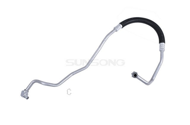 Sunsong Engine Oil Cooler Hose Assembly P/N:5801250 Fits: Chevrolet C1500 1998, Chevrolet C2500 00-98, Chevrolet C3500 00-97, Chevrolet C3500hd 02-97, GMC C2500 00-98, GMC C3500 00-97, GMC C3500hd 02-97 - Image 1