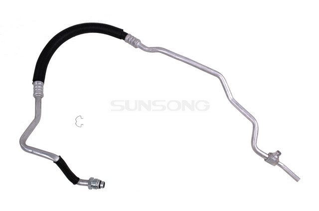 Sunsong Engine Oil Cooler Hose Assembly P/N:5801251 Fits: Chevrolet C1500 1998, Chevrolet C2500 00-98, Chevrolet C3500 00-97, Chevrolet C3500hd 02-97, GMC C2500 00-98, GMC C3500 00-97, GMC C3500hd 02-97 - Image 1
