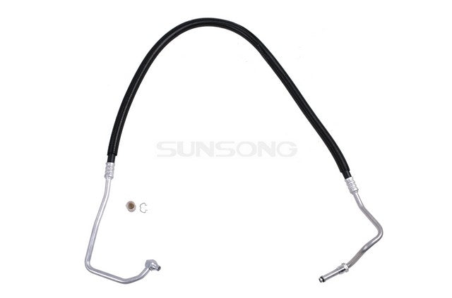 Sunsong Engine Oil Cooler Hose Assembly P/N:5801255 Fits: Chevrolet C1500, Chevrolet C2500, Chevrolet C3500, Chevrolet C3500hd, Chevrolet K1500, Chevrolet K2500, Chevrolet K3500, GMC C1500, GMC C2500, GMC C3500 - Image 1