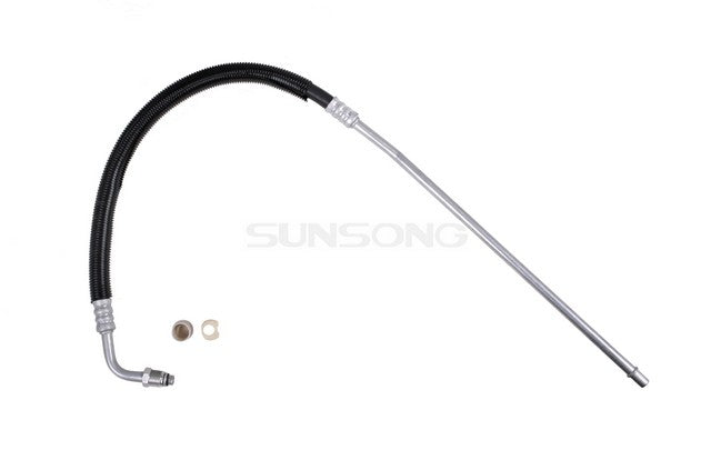 Sunsong Engine Oil Cooler Hose Assembly P/N:5801260 Fits: Chevrolet C1500, Chevrolet C1500 Suburban, Chevrolet C2500, Chevrolet C2500 Suburban, Chevrolet C3500, Chevrolet C3500hd, GMC C1500, GMC C1500 Suburban, GMC C2500, GMC C2500 Suburban - Image 1