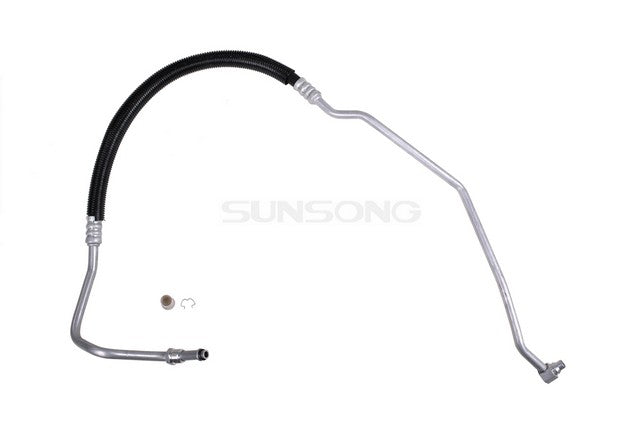 Sunsong Engine Oil Cooler Hose Assembly P/N:5801262 Fits: Chevrolet C1500, Chevrolet C1500 Suburban, Chevrolet C2500, Chevrolet C2500 Suburban, Chevrolet C3500, Chevrolet C3500hd, Chevrolet K1500, Chevrolet K1500 Suburban, Chevrolet K2500 - Image 1