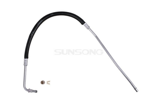 Sunsong Engine Oil Cooler Hose Assembly P/N:5801268 Fits: Chevrolet C1500, Chevrolet C1500 Suburban, Chevrolet C2500, Chevrolet C2500 Suburban, Chevrolet C3500, Chevrolet C3500hd, GMC C1500, GMC C1500 Suburban, GMC C2500, GMC C2500 Suburban - Image 1