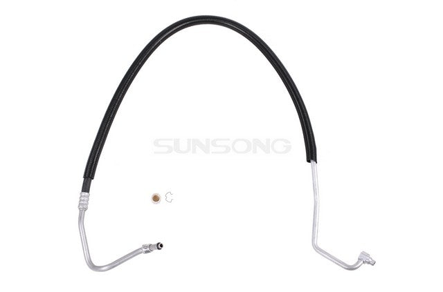 Sunsong Engine Oil Cooler Hose Assembly P/N:5801271 Fits: Chevrolet C1500, Chevrolet C2500, Chevrolet C3500, Chevrolet C3500hd, Chevrolet K1500, Chevrolet K2500, Chevrolet K3500, GMC C1500, GMC C2500, GMC C3500 - Image 1