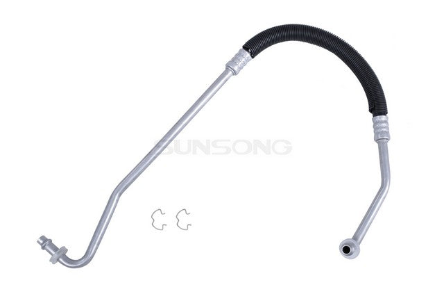 Sunsong Engine Oil Cooler Hose Assembly P/N:5801273 Fits: Chevrolet Avalanche 2500, Chevrolet Silverado 2500 Hd, Chevrolet Silverado 3500, Chevrolet Suburban 2500, GMC Sierra 2500 Hd, GMC Sierra 3500, GMC Yukon Xl 2500 - Image 1