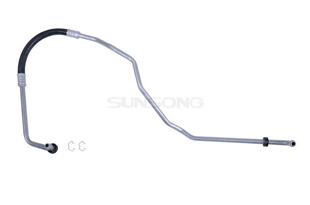 Sunsong Automatic Transmission Oil Cooler Hose Assembly P/N:5801281 Fits: Chevrolet Silverado 2500 Hd 10-06, Chevrolet Silverado 3500 2006, Chevrolet Silverado 3500 Hd 10-07, GMC Sierra 2500 Hd 10-06, GMC Sierra 3500 2006, GMC Sierra 3500 Hd 10-07 - Image 1