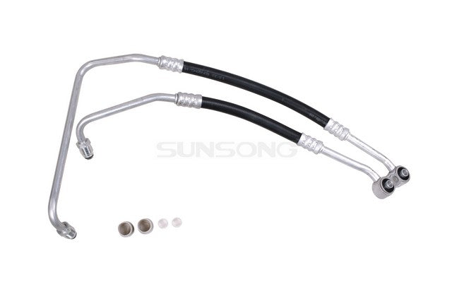 Sunsong Engine Oil Cooler Hose Assembly P/N:5801284 Fits: Chevrolet S10 Blazer 94-92, GMC Jimmy 94-92, GMC Sonoma 93-92, Oldsmobile Bravada 94-92 - Image 1