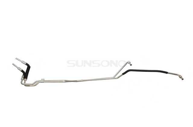 Sunsong Automatic Transmission Oil Cooler Hose Assembly P/N:5801318 Fits: Ford F-250 Super Duty 07-06, Ford F-350 Super Duty 07-06, Ford F-450 Super Duty 07-06, Ford F-550 Super Duty 07-06 - Image 1