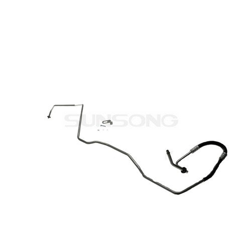 Sunsong Automatic Transmission Oil Cooler Hose Assembly P/N:5801436 Fits: Chevrolet Avalanche 08-07, Chevrolet Silverado 1500 13-07, Chevrolet Suburban 1500 10-07, Chevrolet Tahoe 09-07, GMC Sierra 1500 13-07, GMC Yukon 09-07, GMC Yukon Xl 1500 08-07 - Image 1